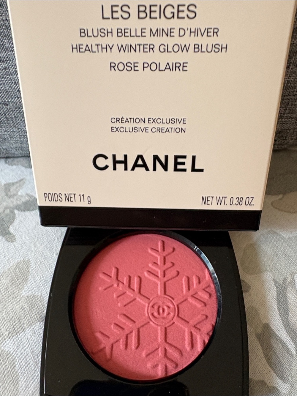CHANEL Les Beiges Healthy Winter Glow Blush - Rose Polaire LE